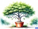 幸福树可以放室外养吗