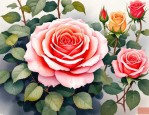 2025年双色月季花的花语