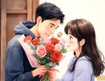 跟女朋友认错送什么花
