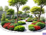 2025年园林植物种植设计