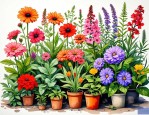 2025年什么四季开花植物