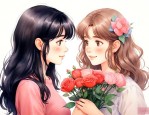 女生送女生什么鲜花好
