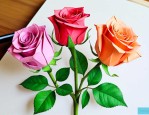 百元大钞怎么折玫瑰花