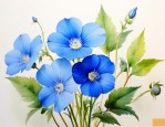 蓝色花代表什么意思啊