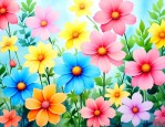 夏天有什么花什么颜色