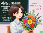 2025年谢谢老师送什么花