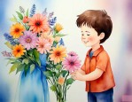 送给出院的病人什么花