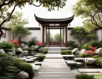 2025年中式私家花园设计