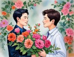 2025年向男病人送什么花