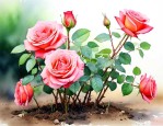 月季花的养殖方法扦插