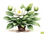 有花苞的栀子花怎么养