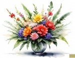创意插花是体现现代人()的精神特点.