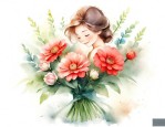 妈妈适合送什么花