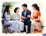 劝说离婚的女人的话语
