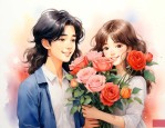 送喜欢的女孩子什么花