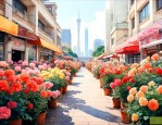 广州有鲜花批发市场吗