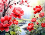 春天开红色的花有哪些