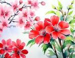 春天有什么花是红色的