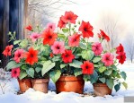 冬季室外开花植物大全