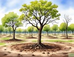 2025年坟地里种什么树好