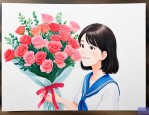 女孩子高考送什么花好