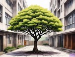 2025年女贞树能种院内吗