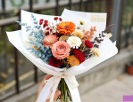 干花束是真花还是假花