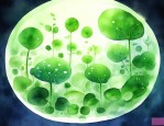 绿色植物细胞中光合作用的主要场所是