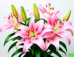 百合花可以放家里养吗