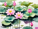 2025年荷花语象征与寓意