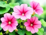 牵牛花又名夕颜的花语