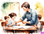 感恩老师对孩子的辛勤付出和悉心教导