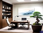 领导办公室放什么盆景