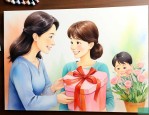 家长送给女老师的礼物