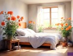 放在室内有助睡眠的花