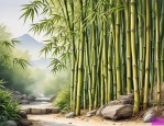 2025年罗汉竹做的工艺品