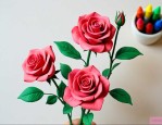 橡皮泥如何制作玫瑰花