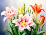 百合郁金香花语是什么