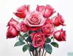 1-100玫瑰花寓意