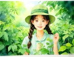 夏天的绿色植物有哪些