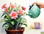 茶叶水适合浇什么花卉