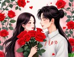 2025年玫瑰花情人节七夕