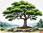 2025年松柏树的风水作用