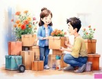送朋友搬家什么花比较好