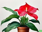 2025年红掌花夏天怎么养