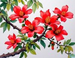 2025年木棉凌霄花的诗句