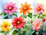 一年四季开花香味的花