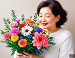 2025年生日送母亲什么花