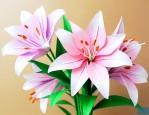 怎么折百合花简单折法