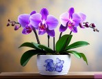 紫色蝴蝶兰的花语和寓意